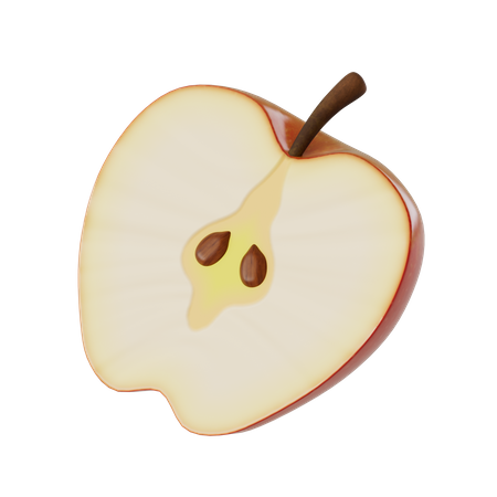 Pomme  3D Illustration