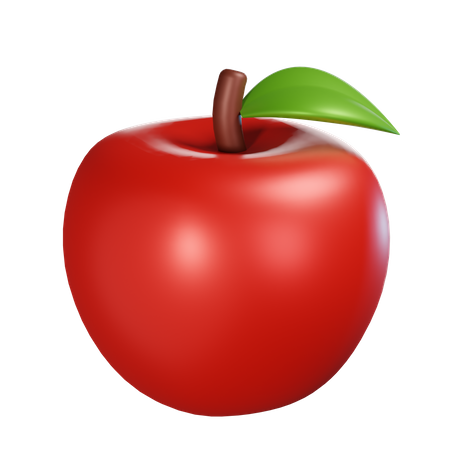 Pomme  3D Icon