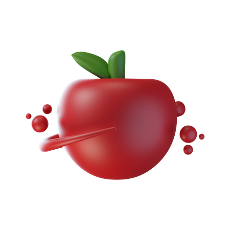 Pomme  3D Icon