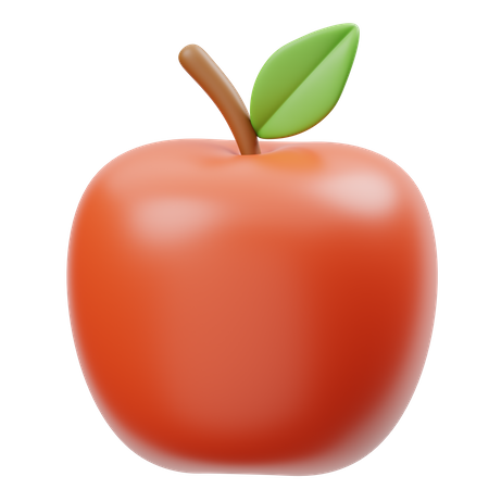 Pomme  3D Icon