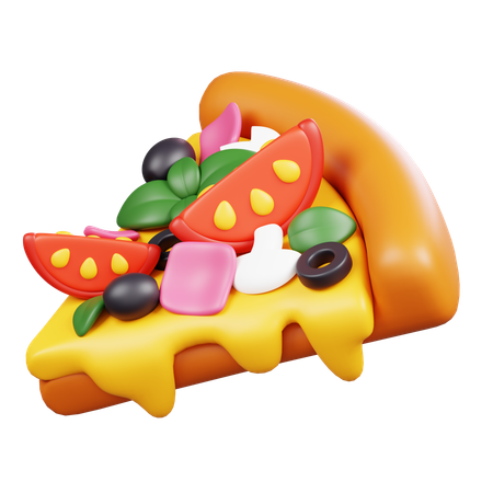 Pizza  3D Icon