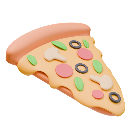 Pizza  3D Icon