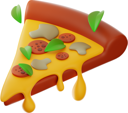 Pizza  3D Icon