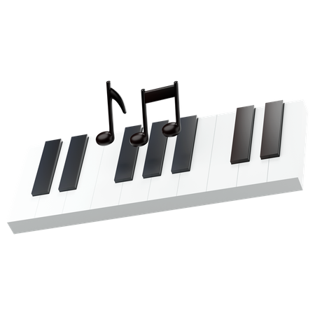 Piano  3D Icon