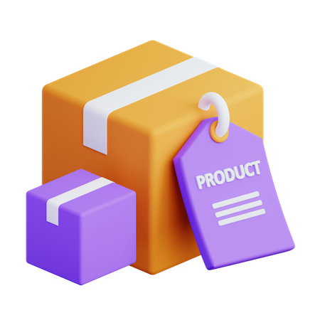 Produtos  3D Icon