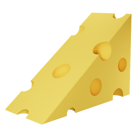 Queso  3D Icon