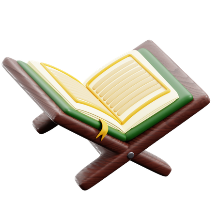 Quran  3D Icon