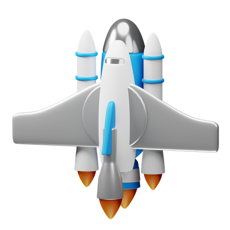 Space Shuttle  3D Icon