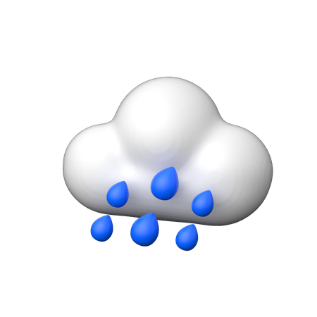 Regen  3D Icon