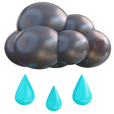 Regen  3D Icon