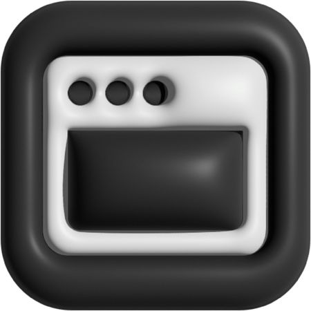 Web  3D Icon