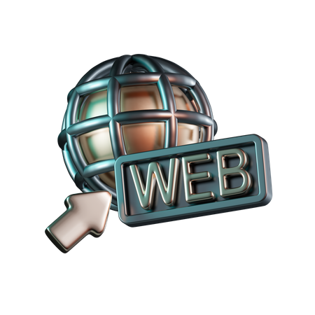 Web  3D Icon