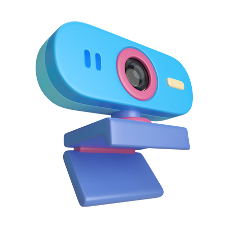 Web Cam  3D Icon