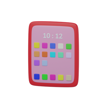 Tablet  3D Icon