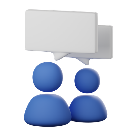 Talk  3D Icon