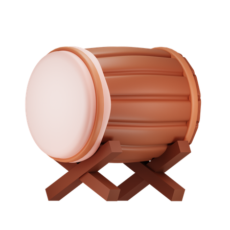 Tambor  3D Icon