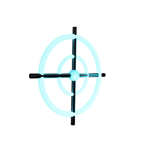 Target  3D Illustration