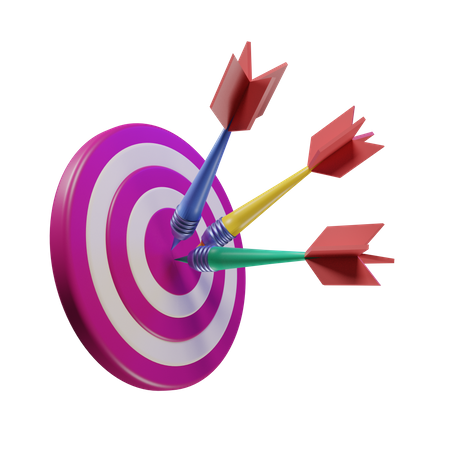 Target  3D Illustration