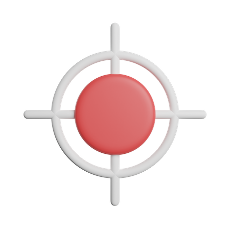 Target  3D Icon