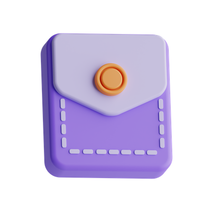 Tasche  3D Icon