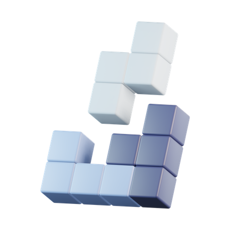 Tetris  3D Icon