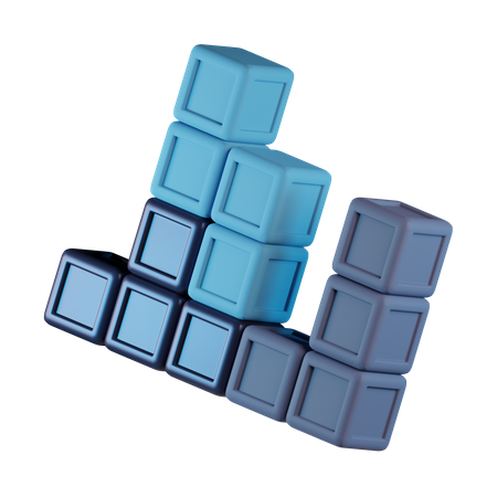 Tetris  3D Icon