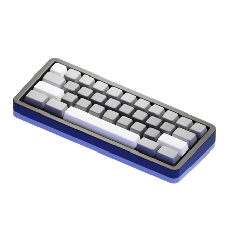 Teclado  3D Icon