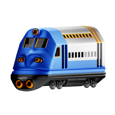 Train  3D Icon