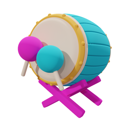 Trommel  3D Icon