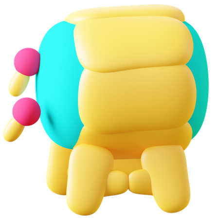 Trommel  3D Icon