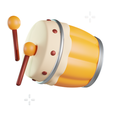 Trommel  3D Icon