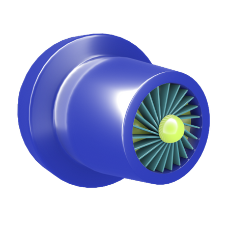 Turbine  3D Icon