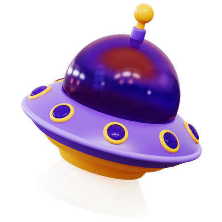 UFO  3D Icon