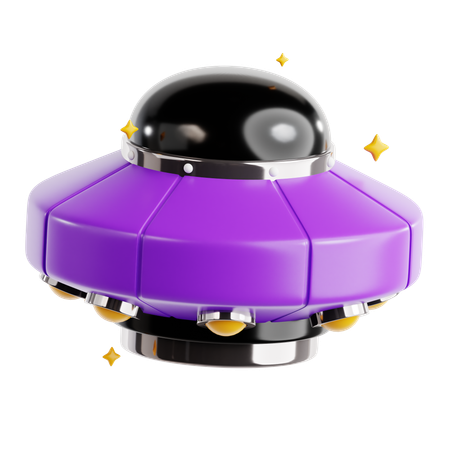 UFO  3D Icon