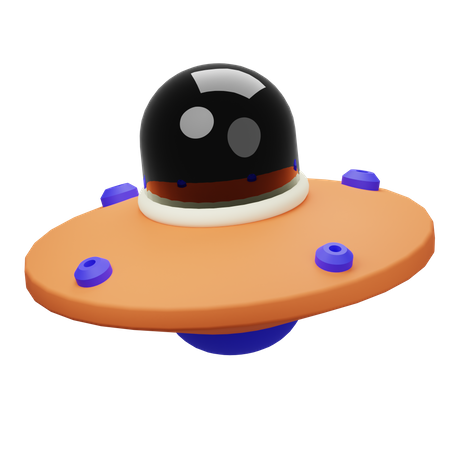 UFO  3D Icon