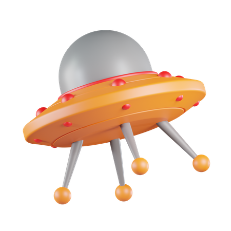 UFO  3D Icon