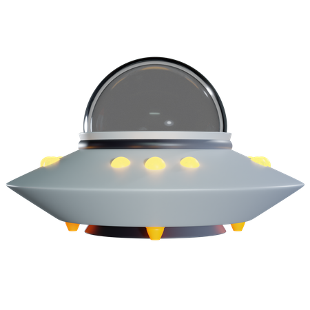 UFO  3D Icon