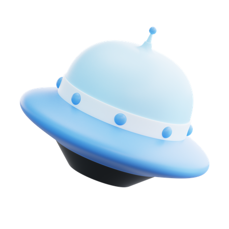 UFO  3D Icon