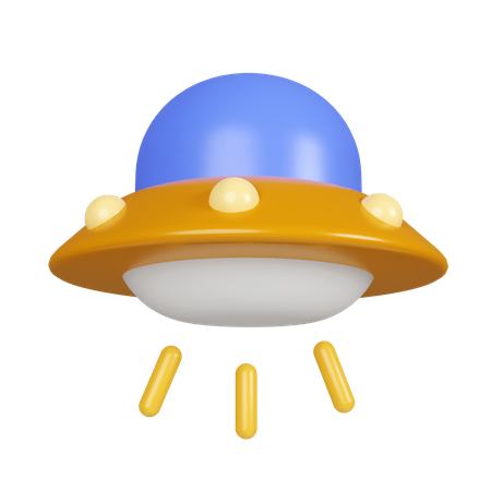 UFO  3D Icon