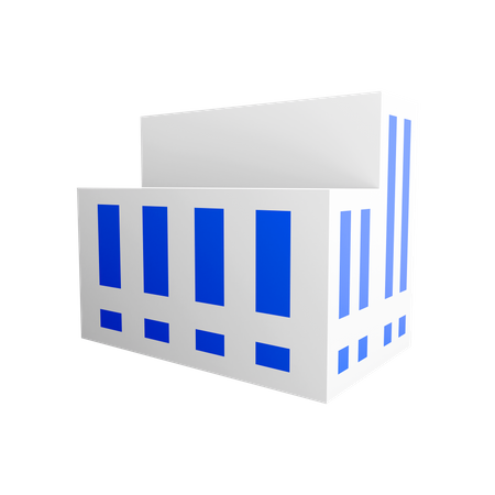 Usine  3D Icon