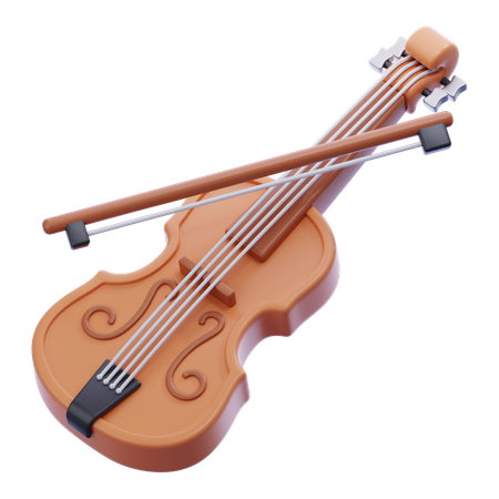 Violin  3D Icon