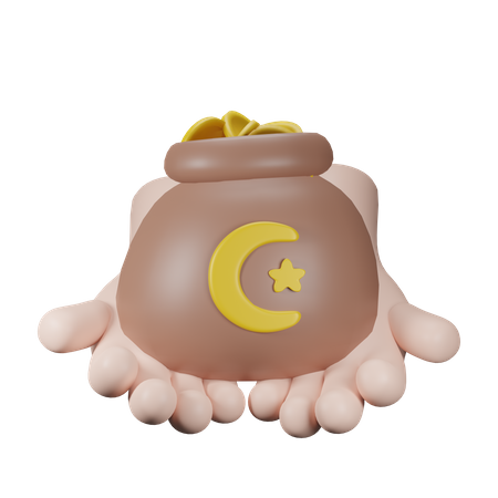 Zakat  3D Icon