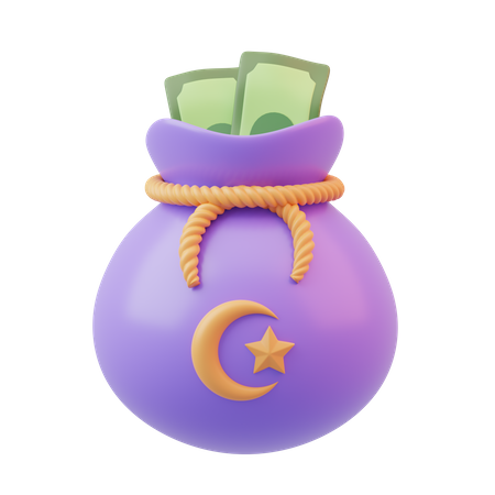 Zakat  3D Icon