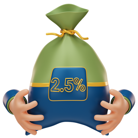 Zakat  3D Icon