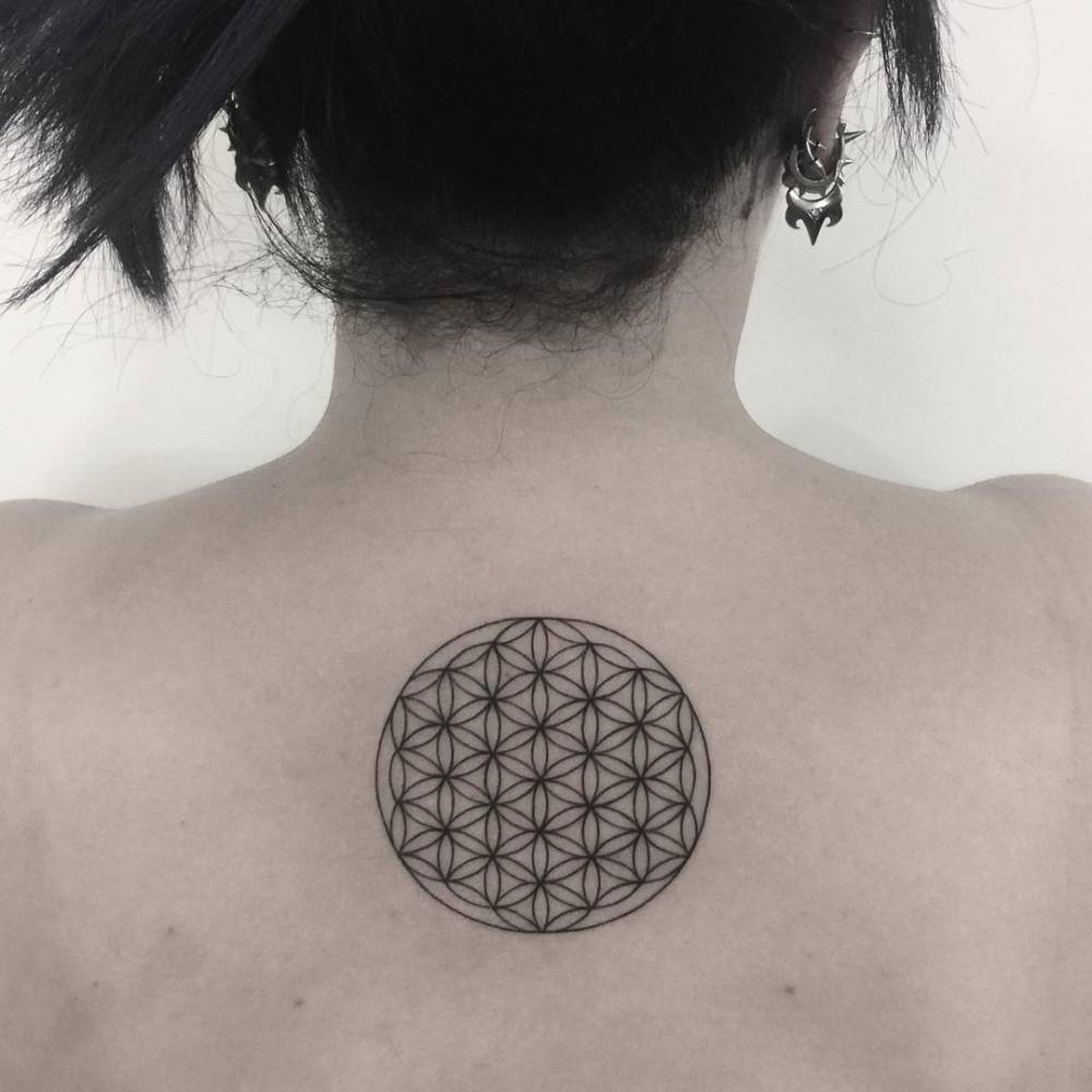 35 Meaningful Flower of life tattoos  nenuno creative