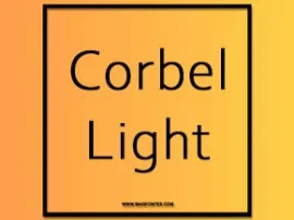 Corbel Light: Free Font Download