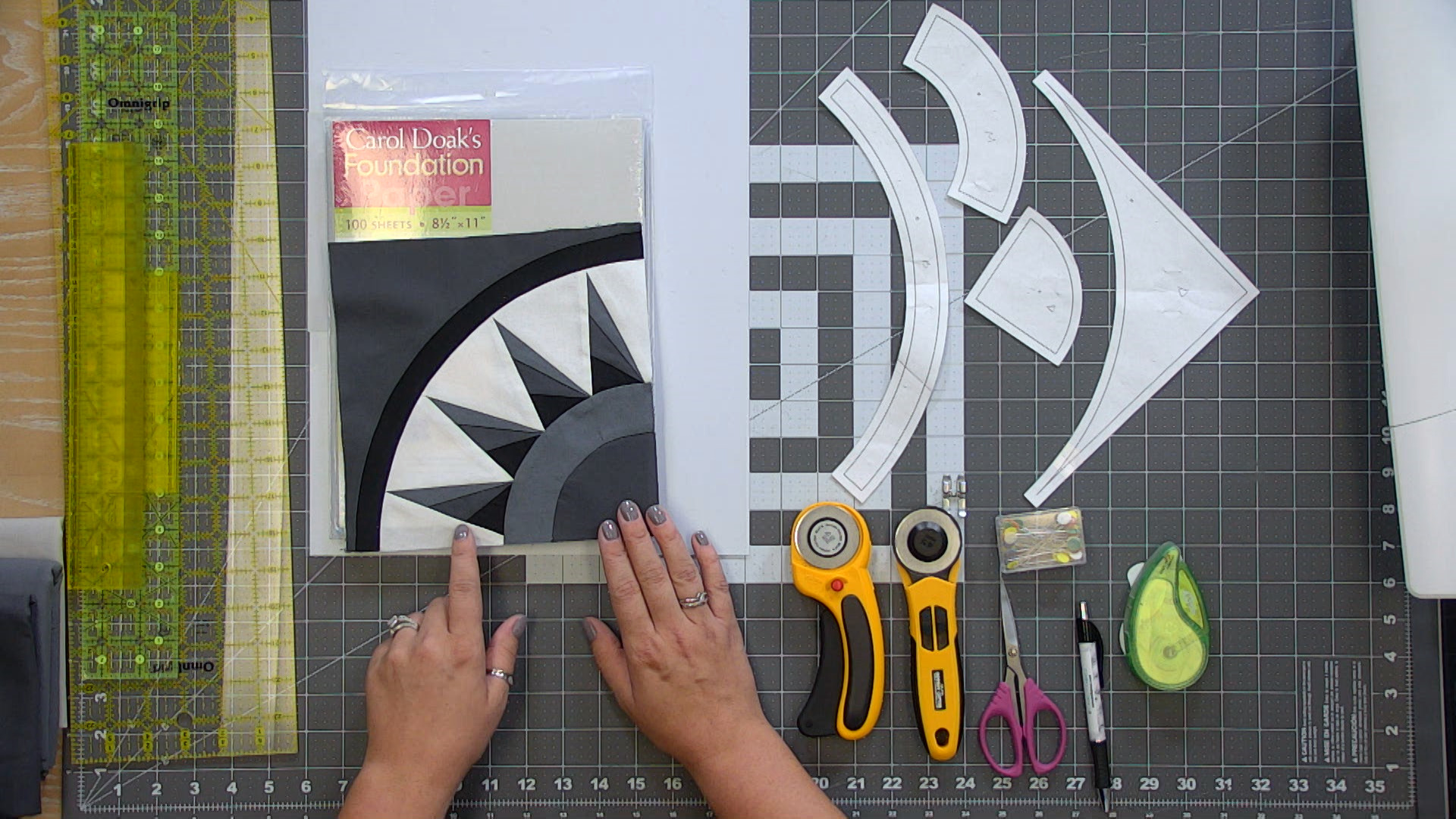 Overview, Fabric Preparation & Cutting Templates