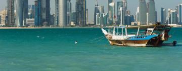 Boenden vid stranden i Doha