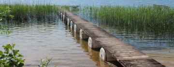 Boenden vid stranden i Sejny