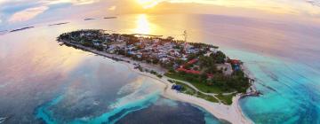 Ferieboliger ved stranden i Maafushi